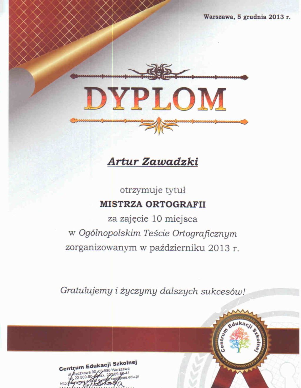 dyplom