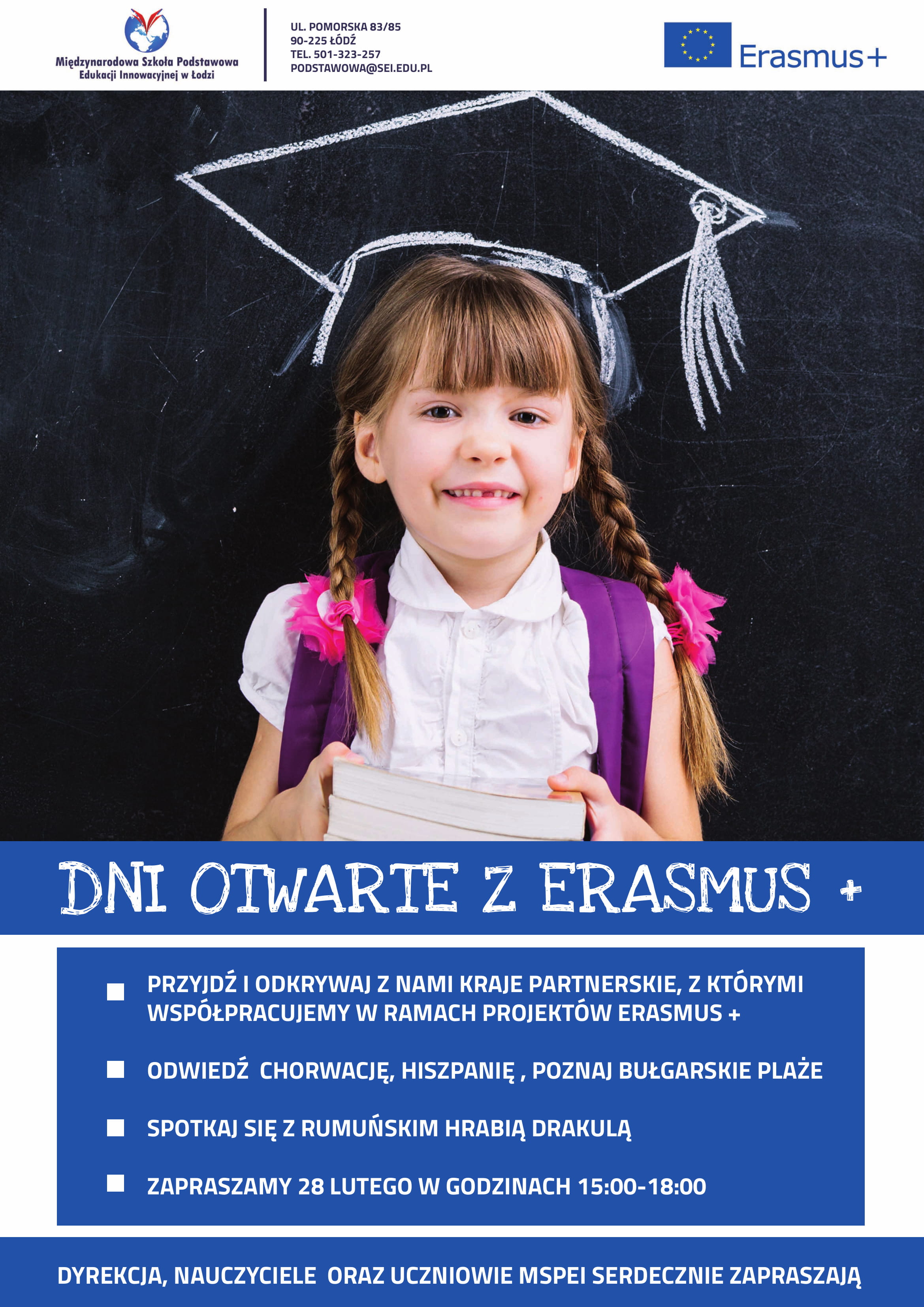 Dni otwarte z Erasmus w MSPEI w Łodzi