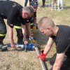 Uczniowie an pikniku strażackim podczas Family Day